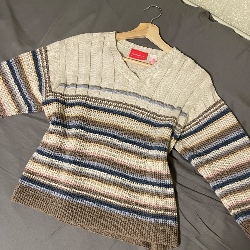 Vintage Striped Sweater
